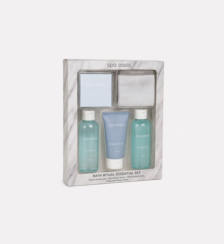 Home Deco and More Spa Oasis 5-piece Bath Set, Packshot View