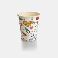 Printed Paper Cups 10-piece Set