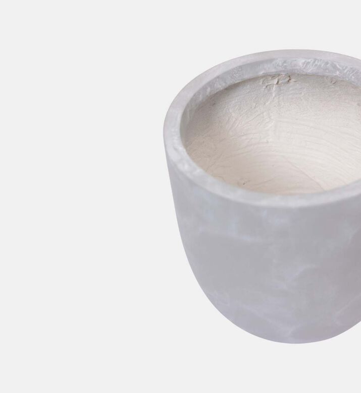 Fiber Clay Washed Planter