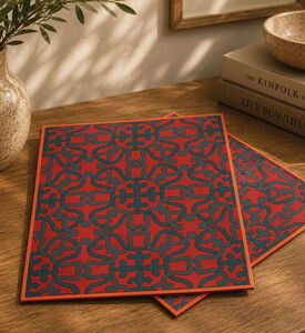 Images D'Orient Vagabonde Velours Plate Mat Set, Packshot View