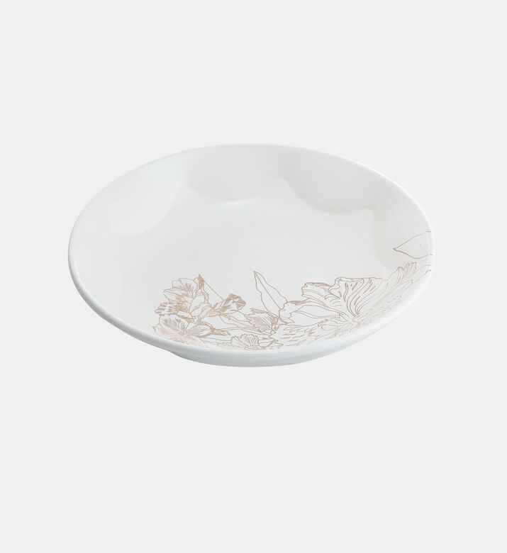 Masterpiece Floral Pasta Plate