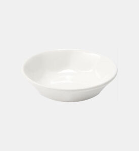 Essenza Sculpture Porcelain Tiny Bowl, Off-white, 9.5-cm, Packshot View