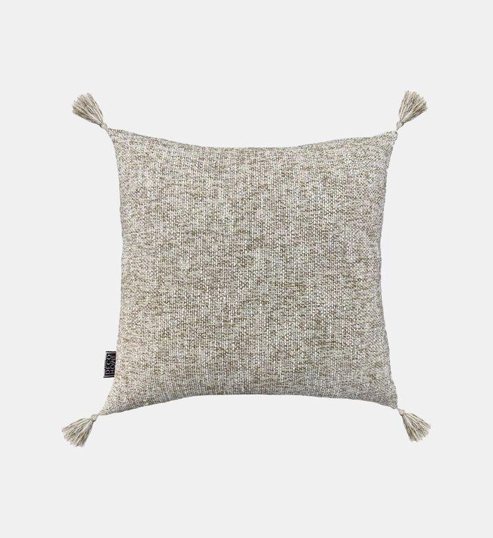 Carpi Tassel Textured Cushion