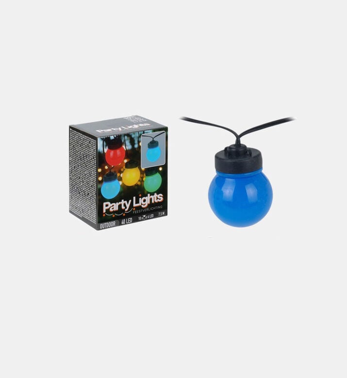 Home Deco and More Multicolor 10-led Bulb Chain, Packshot View