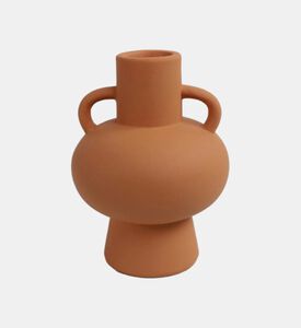 Decostar Amphora Debbie Terracotta Vase, Terracotta, Packshot View