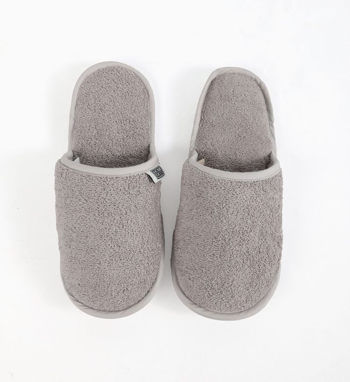 Home Deco and More Double Polycotton Country Meadow Reverse Duvet Cover 4-piece Set, Light-grey, Packshot View