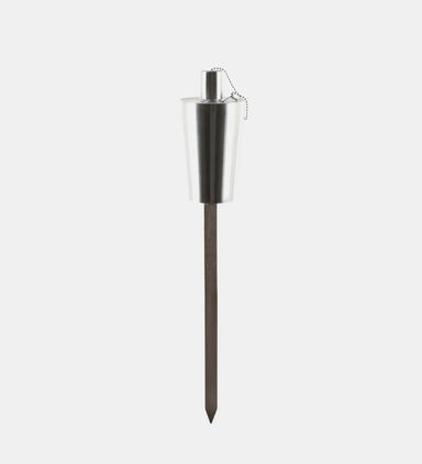 Mini Wood Stainless Steel Garden Torch