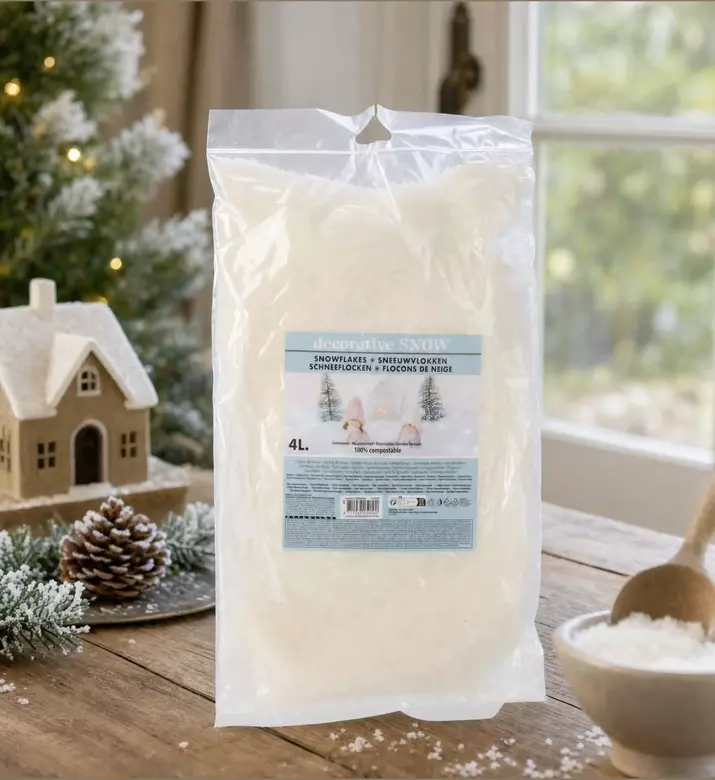 Home Deco and More Bio Fine Snow Container, Model View