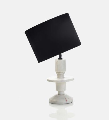 Lattoo Drum Marble Table Lamp