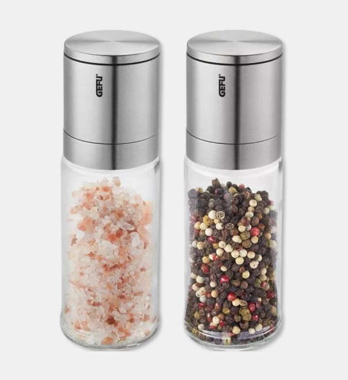 Gefu Lamola 2-piece Salt Pepper Mill Set, Packshot View