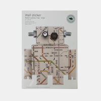 Robot Subway Wall Sticker
