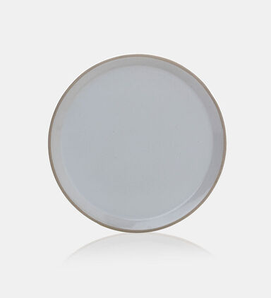 Round Stoneware Cake Plate