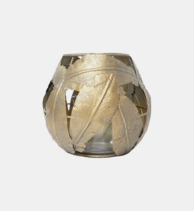 Delane Gold Metal Tealight Holder