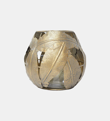 Delane Gold Metal Tealight Holder