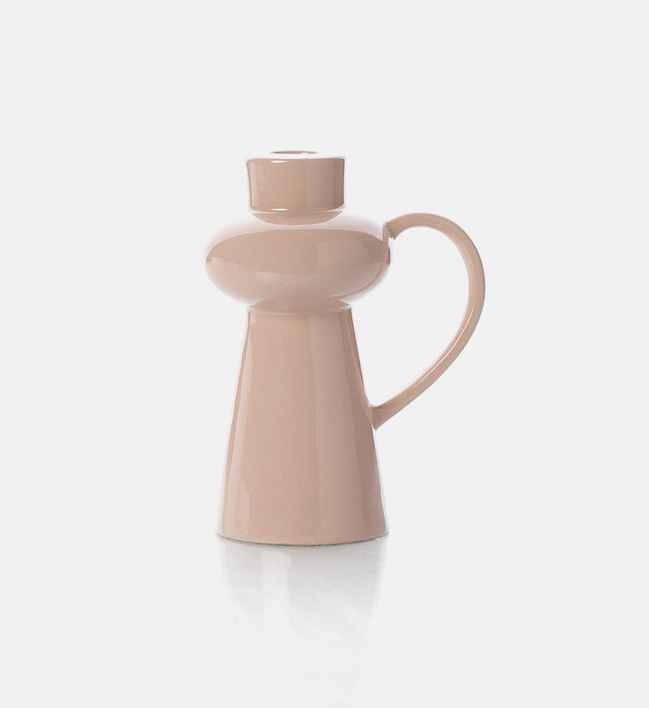 Dolomite Shiny Glaze Candle Holder