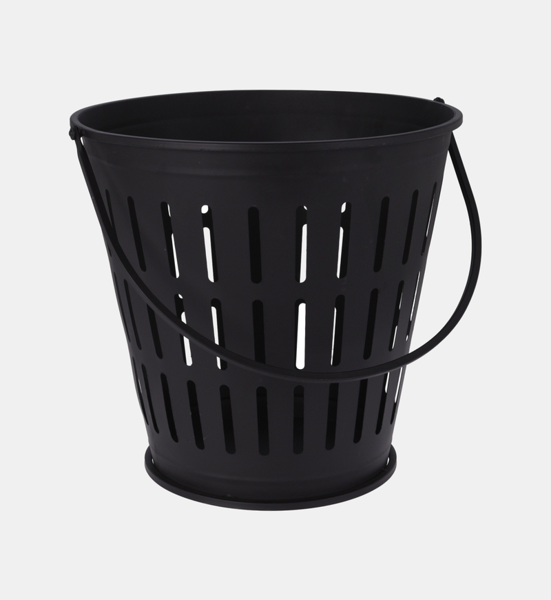 Metal Handled Fire Basket