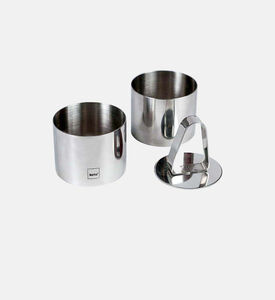 Dessert Stainless Steel Ring Set 7.5 Cm