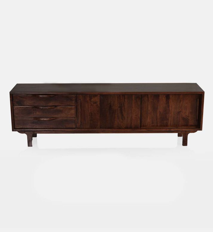 Macy Mango Wood Media Tv Unit