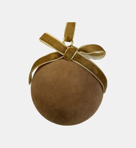 Velvet Ball Christmas Ornament