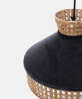 Velvet Cane Base Pendant Lamp
