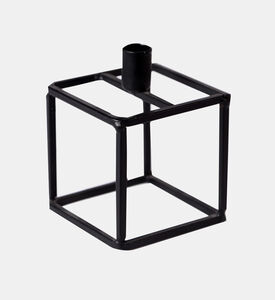 Metal Cube 1-candle Holder