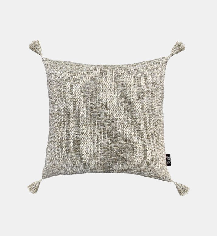 Carpi Tassel Textured Cushion
