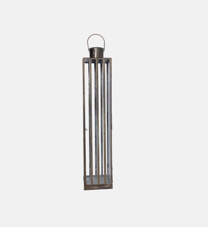 Quad Righe Lantern Decor Accent