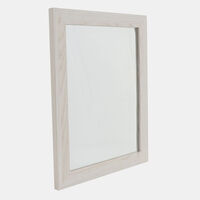 Wooden Frame Rectangular Mirror