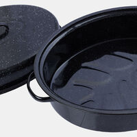 Aluminum Enamel Roaster 46 Cm