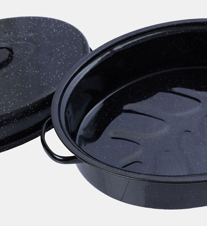 Aluminum Enamel Roaster 46 Cm