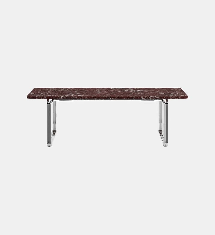 Home Deco and More Metal Chrome Base Dining Table, Packshot View