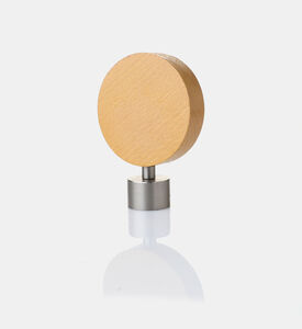 Golfino Natural Wood Round Finial, Packshot View