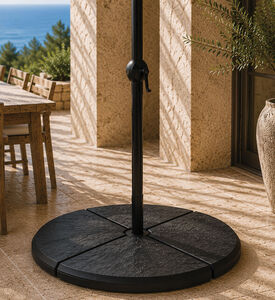 Home Deco and More Semi-circular Umbrella Stand Ballast, Packshot View