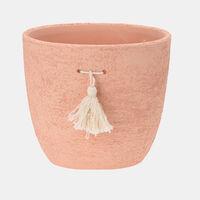 Terracotta Tassel Flower Pot