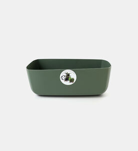 Home Deco and More Footed Flower Pot, Blue, Packshot View