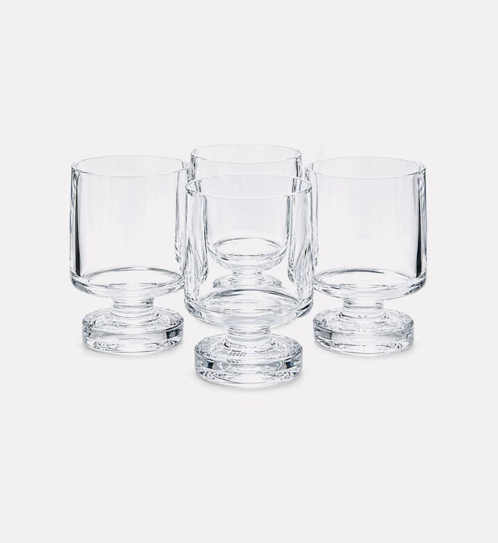 Home Deco and More Diva Stackable Clear Tumbler, Packshot View