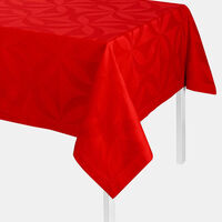 Poppy Ellipse Fabric Table Cloth