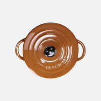 Flame Stoneware Mini Cocotte