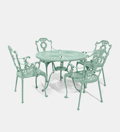 Bistro Dining Table With 4 Chairs Green