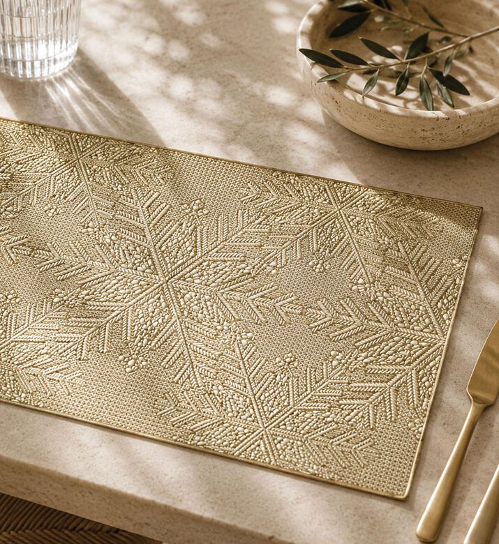 Excellent Houseware Pv Textured Rectangular Placemat, Packshot View