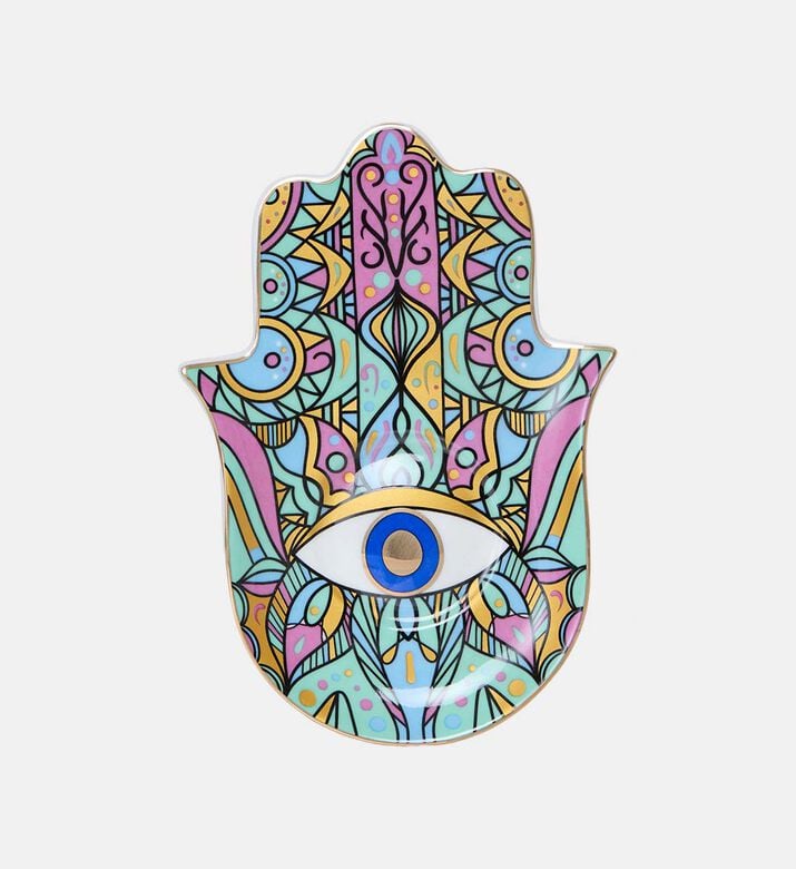 Eye Cup Hamsa Tray 2-piece Set