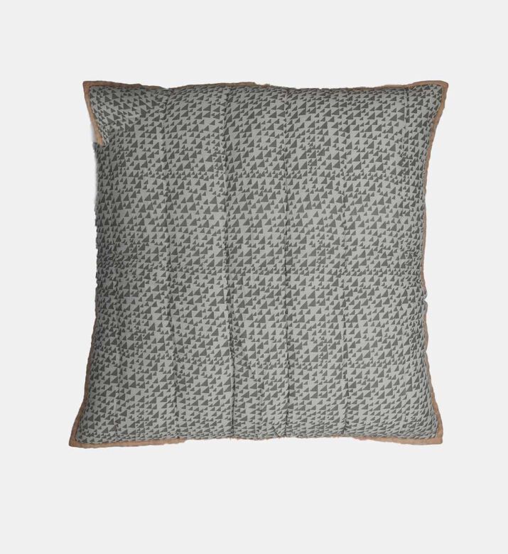 Home Deco and More Fabric Printed Square Cushion, Packshot View