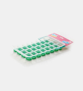 Excellent Houseware Flexible Ice Cube Maker, Green, Packshot View