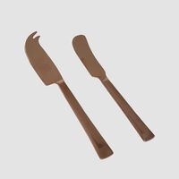 Stainless Steel Cheese Knife 2-piece Set