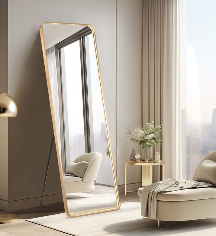 Rectangular Full-length Standing Mirror