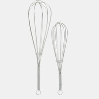 Stainless Steel Whisk 2-piece Set