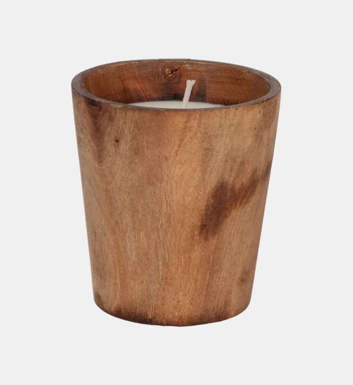 Nour Bougie Fristier Ceramic Bowl Candle, Camel, 9.5-cm, Packshot View