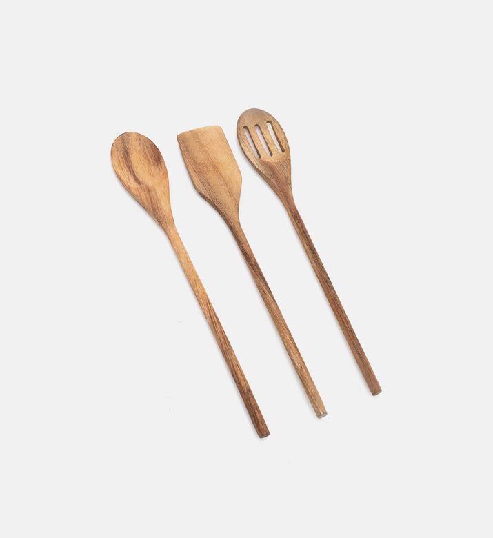 Wooden Kitchen Utensils 3-piece Set