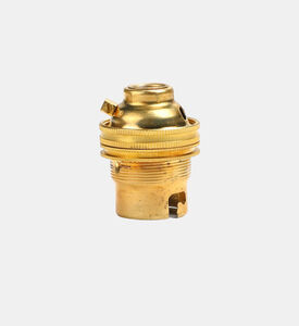 Girard Sudron B22 Brass Lamp Socket, Packshot View