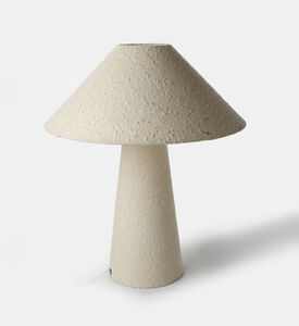 Home Deco and More Elsa 2 Pin Table Lamp, Off-white, Packshot View